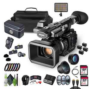 Panasonic AG-X20ED / HC-X20 UHD 4K Camcorder, Pro Video Camera 20x Zoom+ 2x 64GB Memory Card