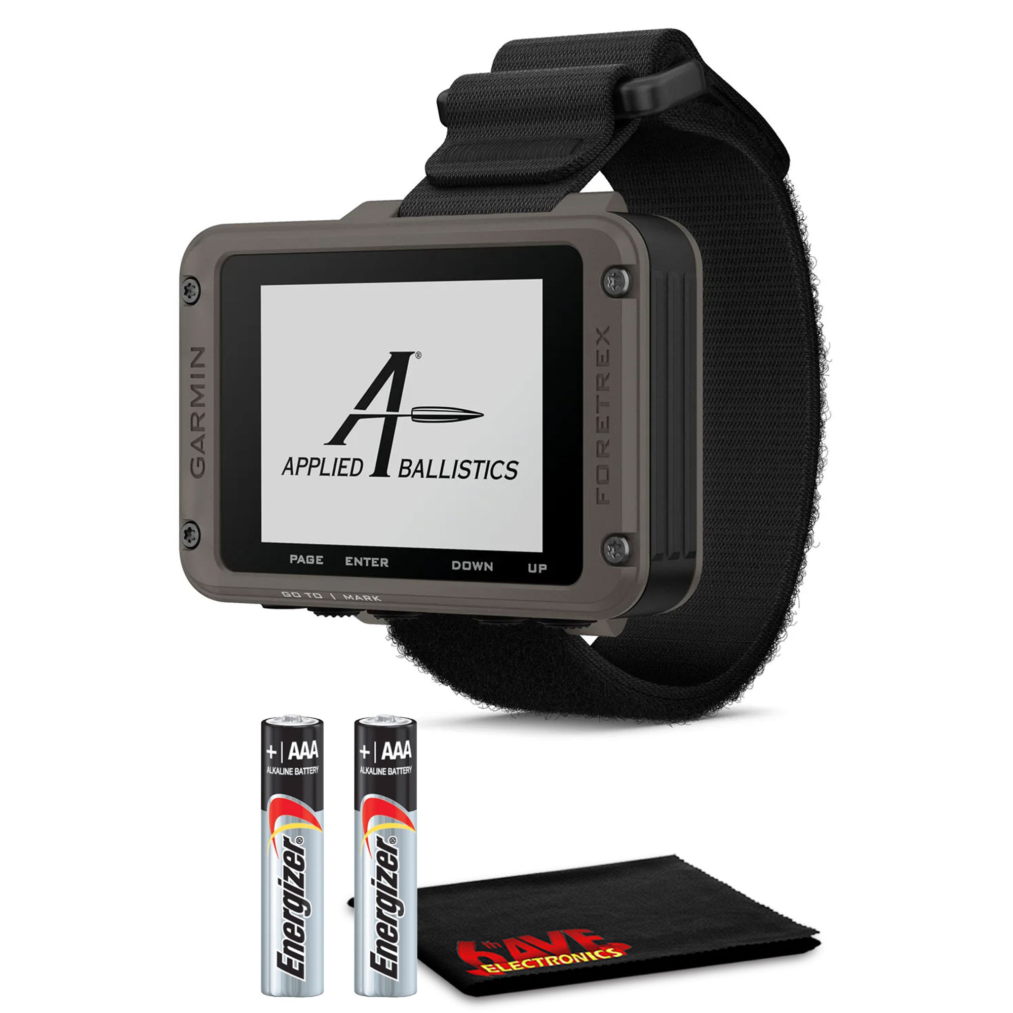 Garmin Foretrex 901 Ballistic Edition - Wrist Mounted GPS Navigation with Strap