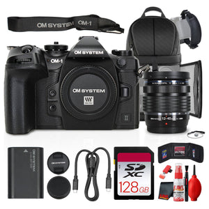 OM SYSTEM OM-1 Mark II with 12-40mm f/2.8 Lens Bundle