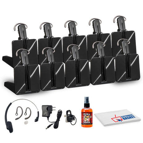10x Poly CS540 Wireless Headset System Bundle