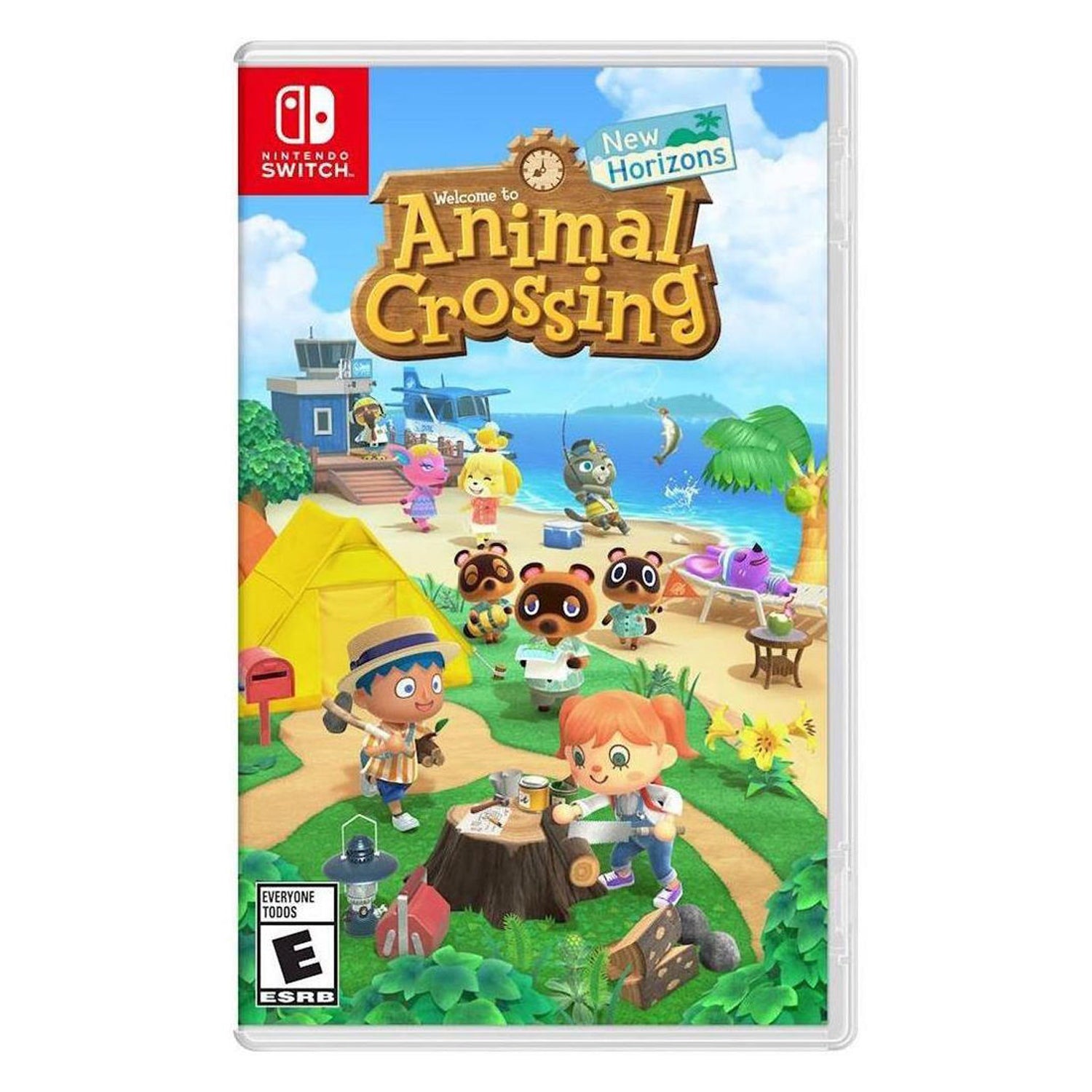 Nintendo Switch Gaming Console Bundle with Animal Crossing: New Horizons Game