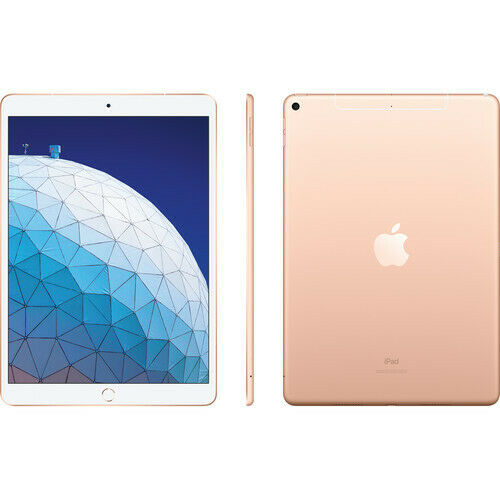 Apple 10.5" iPad Air Early 2019, 256GB, Wi-Fi + 4G LTE, Gold