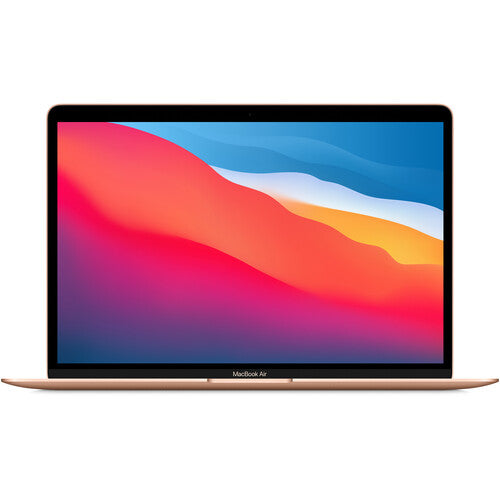 Apple MacBook Air M1 13 Inch Gold MGND3LL/A- with Apple AirPods Pro and more