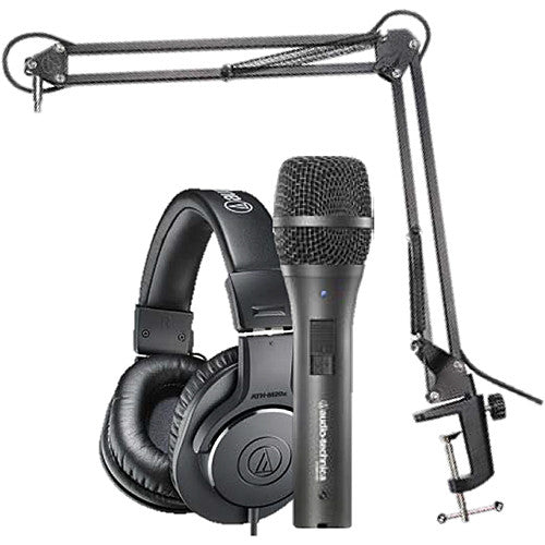 Audio-Technica AT2005USBPK Vocal Microphone Pack for Streaming/Podcasting