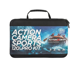 ACTIONXGEAR 120 in 1 Action Camera Accessory Kit For GoPro Bundle