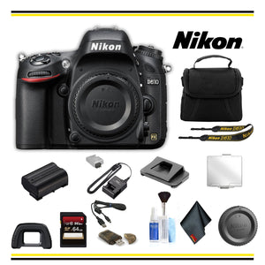 Nikon D610 DSLR Camera 1540 Starter Bundle - International Model