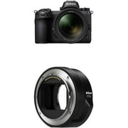 Nikon Z7 FX-Format Mirrorless Camera Body w/NIKKOR Z 24-70mm f/4 S with Nikon Mount Adapter FTZ II