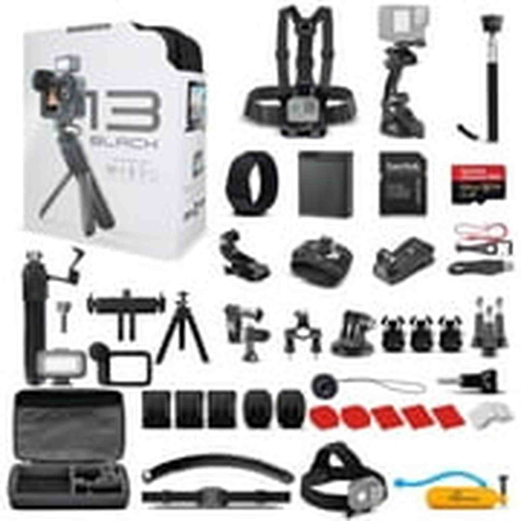 GoPro HERO13 Creator Edition Action Camera + 64GB + 50 Piece Accessory Kit GoPro