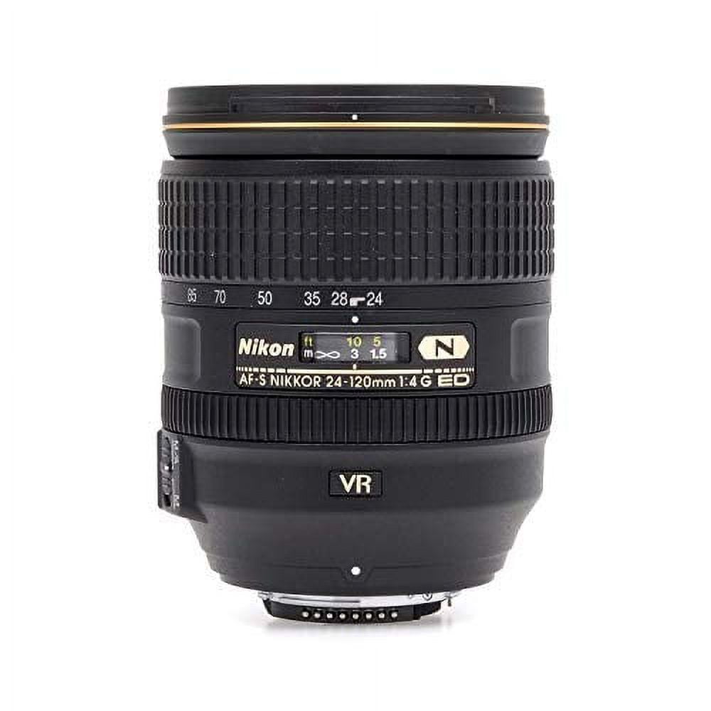 Nikon 2193-IV AF-S fx NIKKOR 24-120mm F/4G ED Vibration Reduction Zoom Lens with Auto Focus for DSLR Cameras Internation