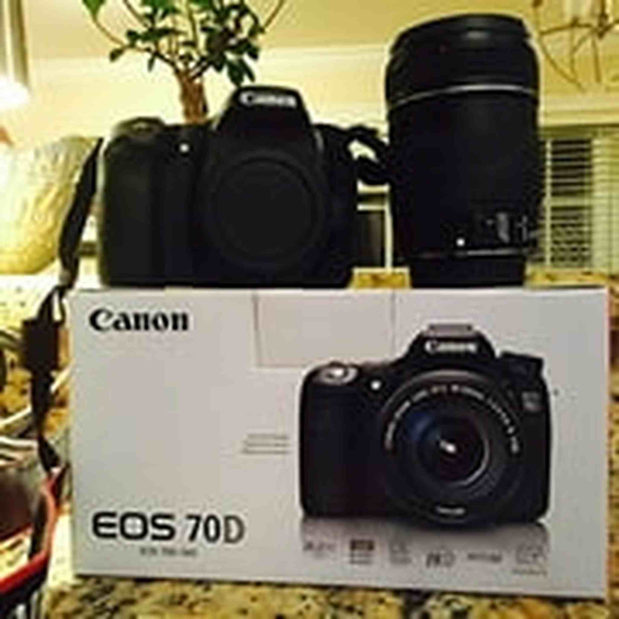 CANON 8469B002 20.2 Megapixel EOS 70D Digital SLR Camera Body Only - Used