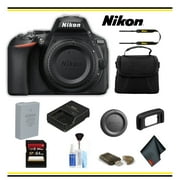 Nikon D5600 DSLR Camera (1575 ) Starter Bundle- (International Model )