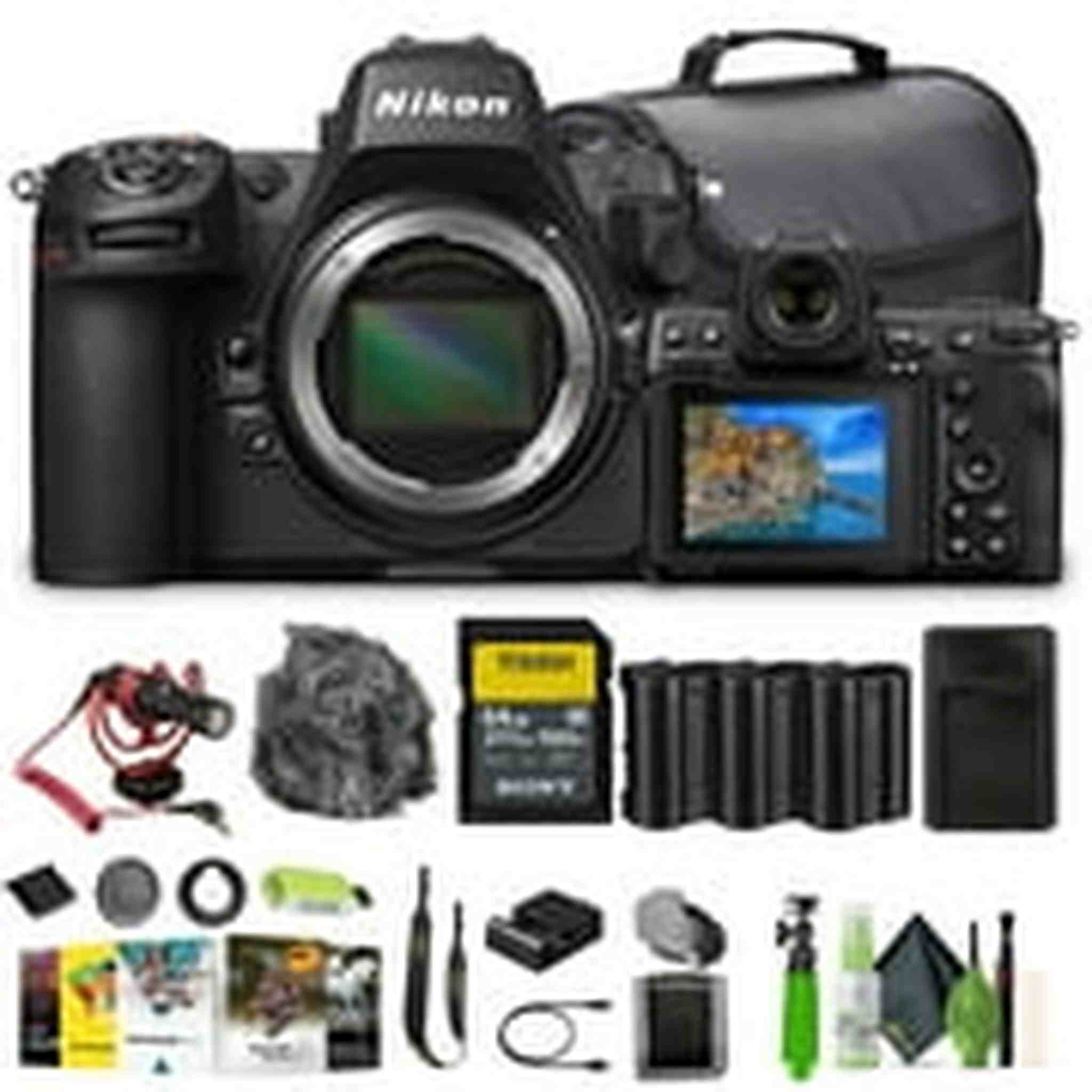 Nikon Z8 Professional Full Frame Mirrorless 8K Video & Stills Hybrid FX Camera Bundle Nikon