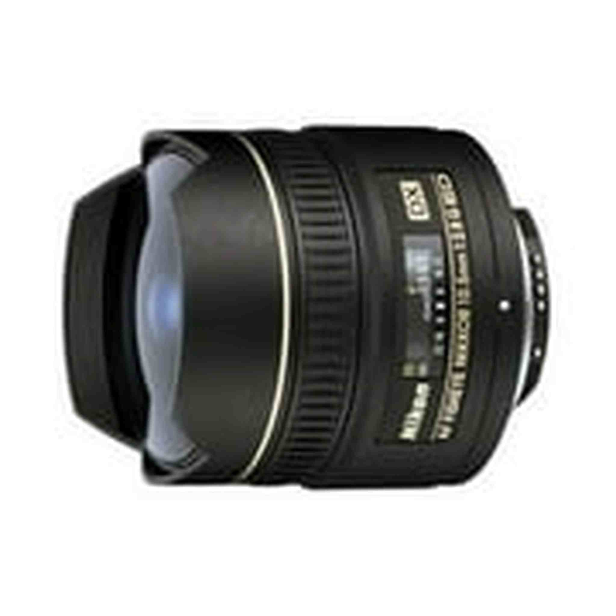 Nikon AF DX NIKKOR 10.5mm f/2.8G ED Fixed Zoom Fisheye Lens with Auto Focus for Nikon DSLR Cameras - Used Nikon