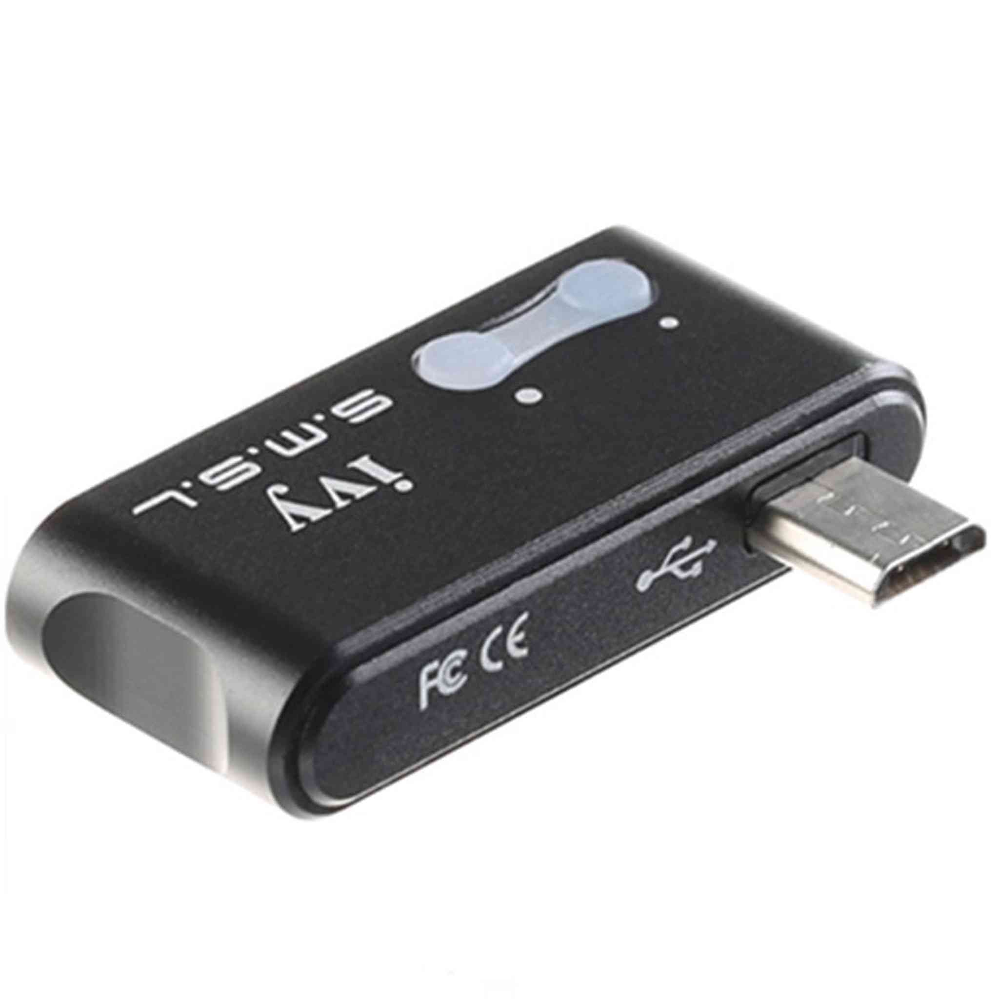 SMSL IVY DAC MINI Portable Audio Digital to Analog Converter, AMP Headphones Amplifier USB Input Support OTG only for Android Cellphones Black S.M.S.L