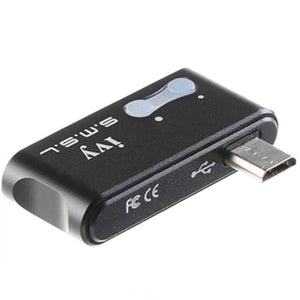 SMSL IVY DAC MINI Portable Audio Digital to Analog Converter, AMP Headphones Amplifier USB Input Support OTG only for Android Cellphones Black S.M.S.L