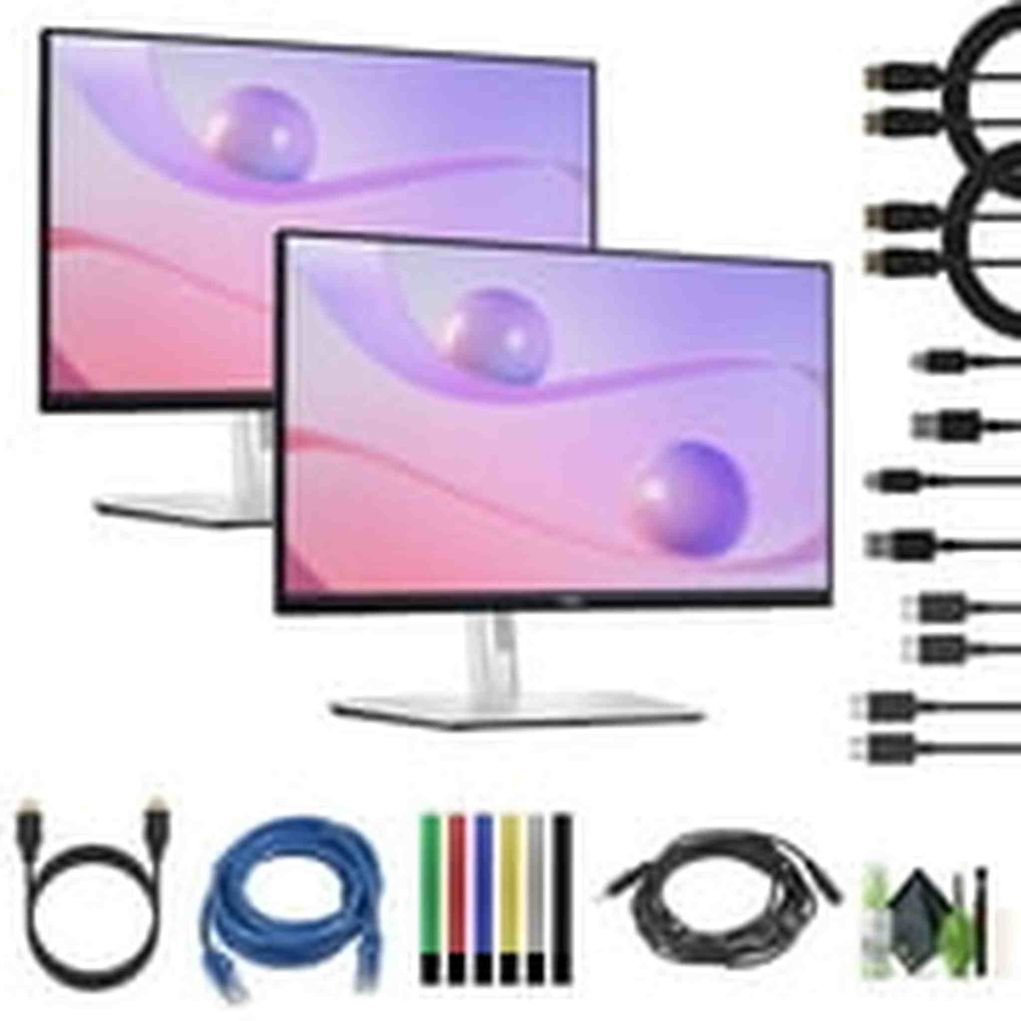 Dell 24 P2424HT + 2 x Network Cable + 2 x Headphone Extender + Cleaning Kit + Cable Ties Dell