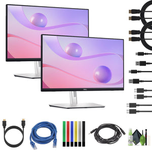 Dell 24 P2424HT + 2 x Network Cable + 2 x Headphone Extender + Cleaning Kit + Cable Ties Dell