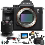 Sony Alpha a7 III Mirrorless Camera W/ 28-70mm Lens ILCE7M3K/B W/ Soft Bag, Zhiyun-Tech WEEBILL Stabilizer, Tripod, 2x Extra Batteries, Rode Mic, LED Light, 2x 64GB Cards, External Monitor and More.