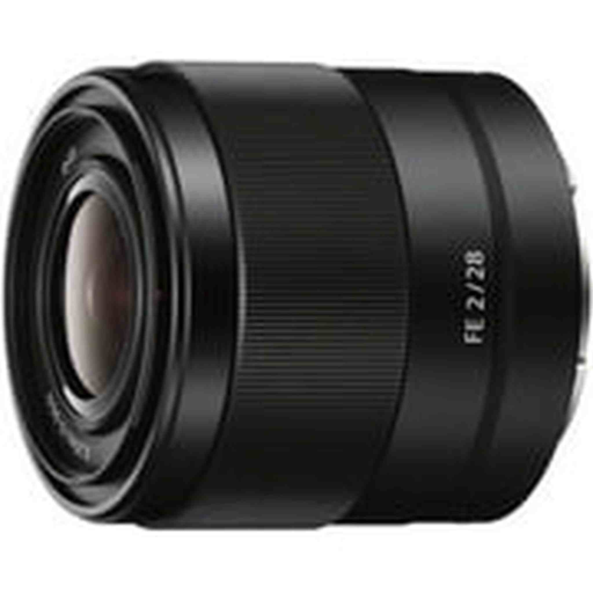Sony SEL28F20 FE 28mm f/2-22 Standard-Prime Lens for Mirrorless Cameras - Reconditioned Sony