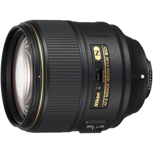Nikon AF-S FX NIKKOR 105mm f/1.4E ED Lens with Auto Focus for Nikon DSLR Cameras