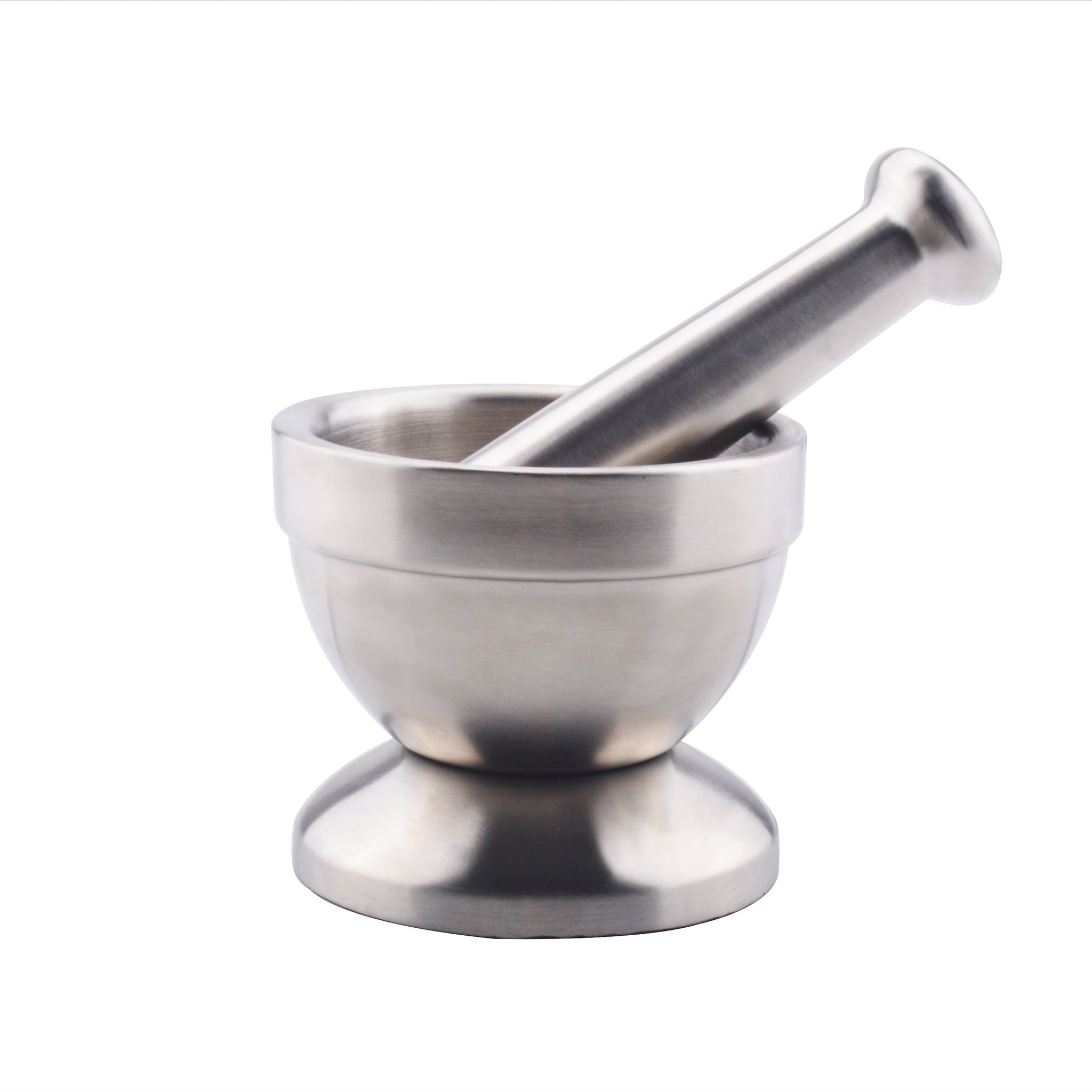 Bene Casa Classics Mortar and Pestle, Stainless Steel BC Classics