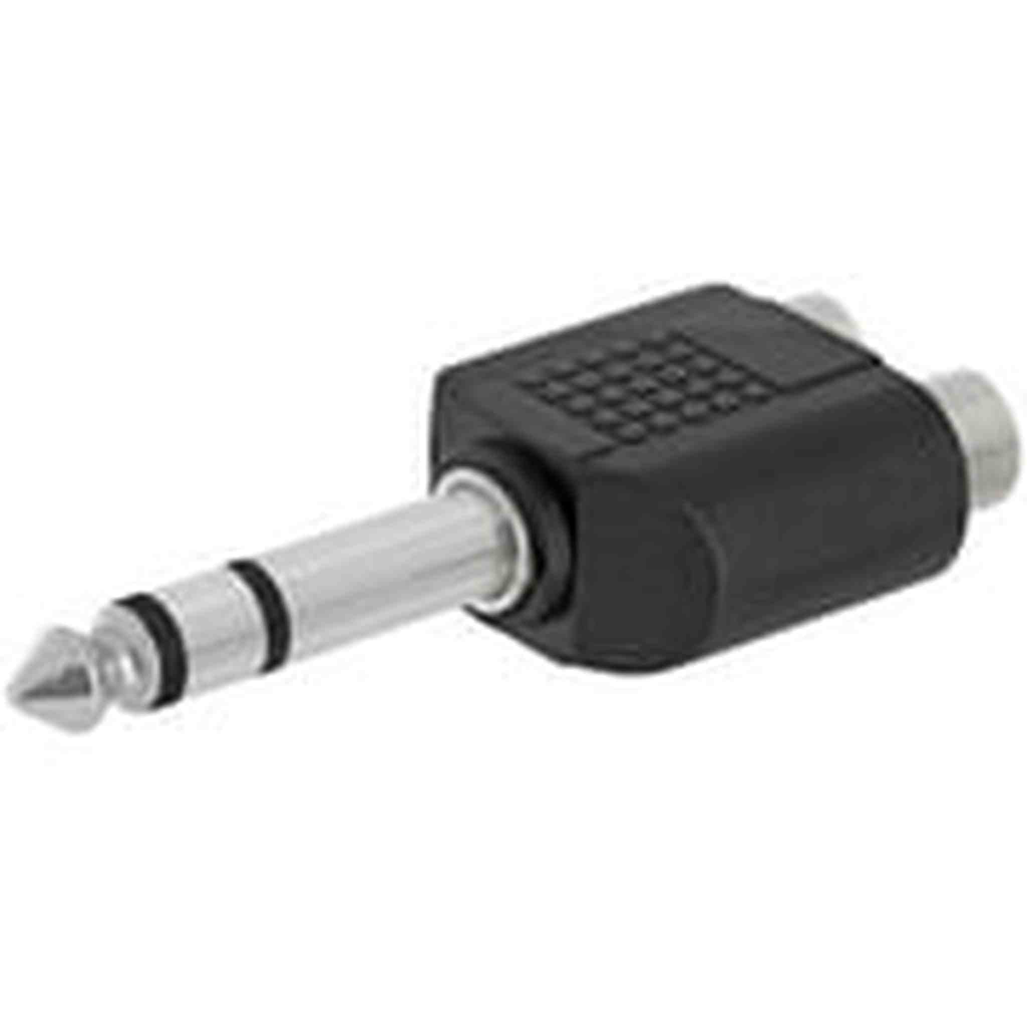 Cmple - 6.35mm Stereo Plug to 2xRCA Jack Adapter Cmple