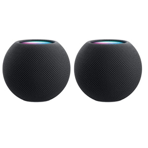 Apple HomePod mini Space Gray MY5G2LL/A 2 Pack Bundle