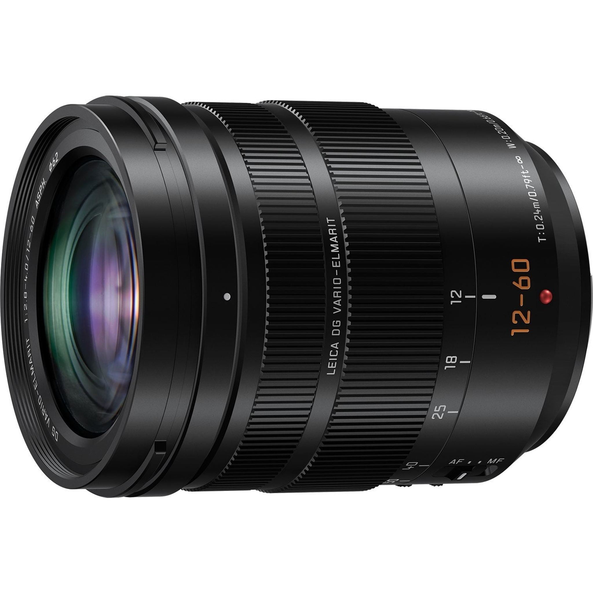 PANASONIC LUMIX G LEICA DG VARIO-ELMARIT PROFESSIONAL LENS, 12-60MM, F2.8-4.0 ASPH, MIRRORLESS MICRO FOUR THIRDS, POWER O.I.S, H-ES12060 - Reconditioned Panasonic