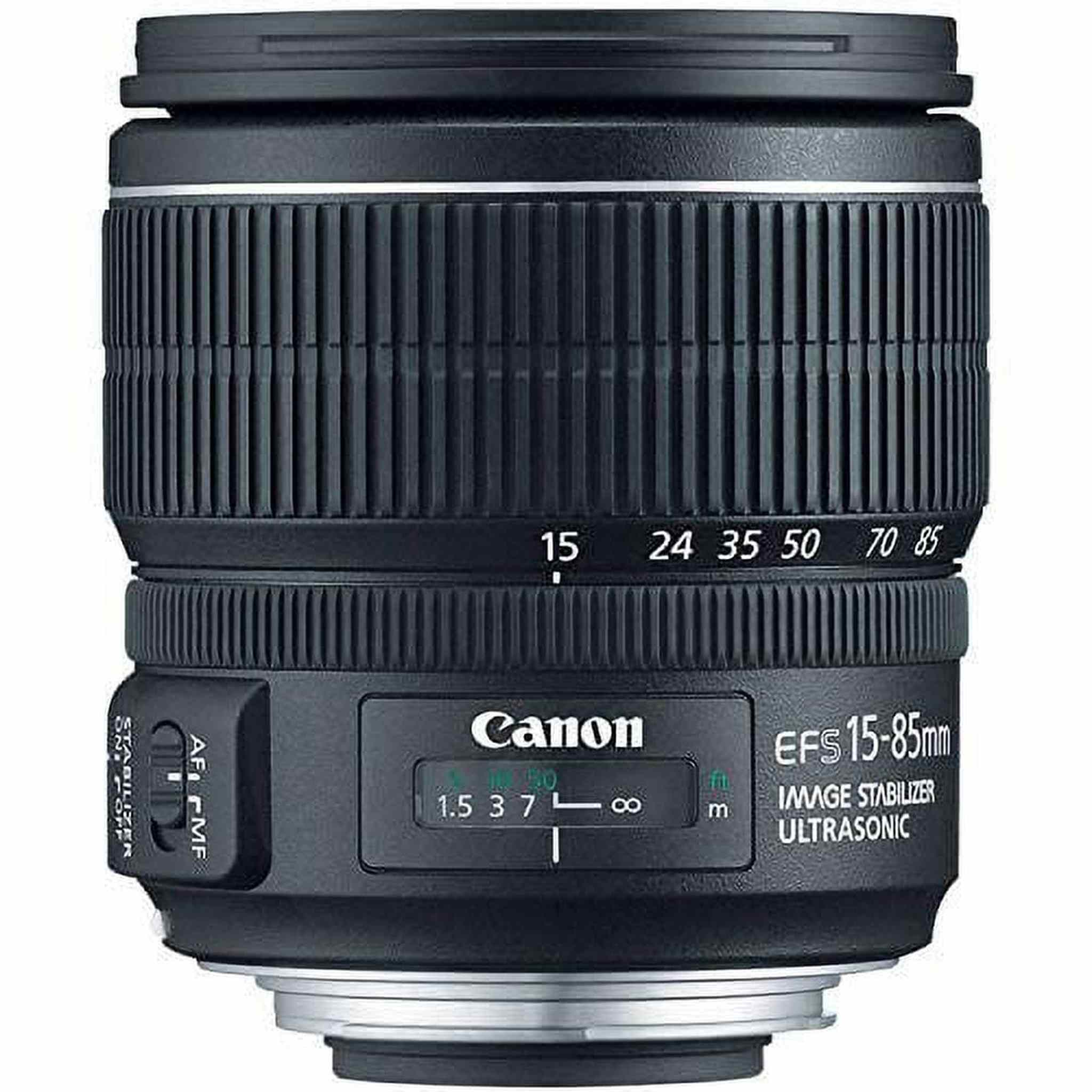Canon 3560B002-IV EF-S 15-85mm F/3.5-5.6 is USM UD Standard Zoom Lens for Digital SLR Cameras International Model No Warranty - Used Canon