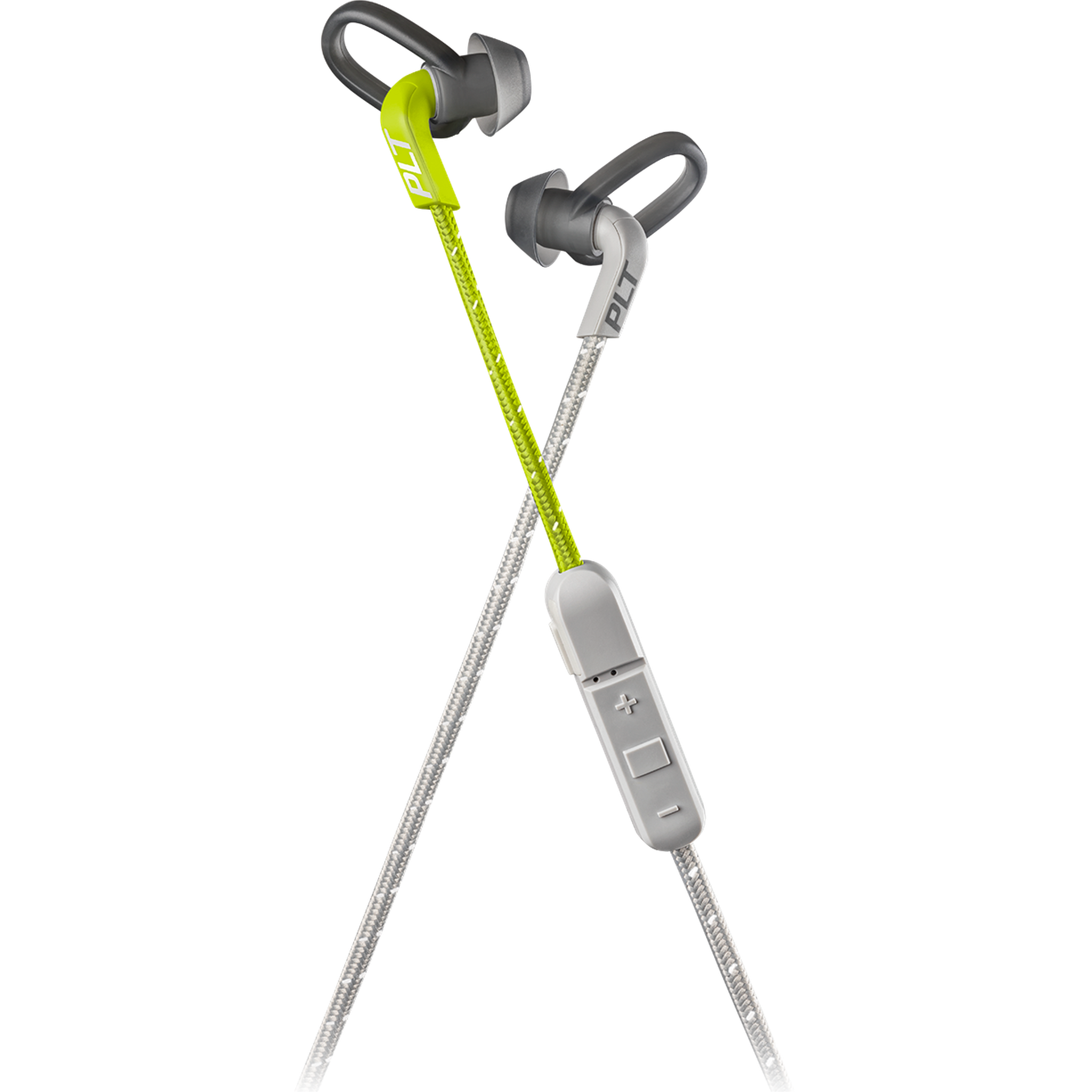 Plantronics Backbeat Fit 305 Wireless Earbuds in Lime Green Premium Charging Bundle
