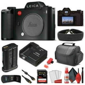 Leica SL Typ 601 Mirrorless Digital Camera 10850 + 64GB Extreme Pro Card + Card Reader + Case + Memory Wallet - Starter Bundle Leica