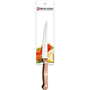Bene Casa Chef knife with rosewood handle, stainless steel blade, full tang and triple riveted handle 5" Utility Knife
