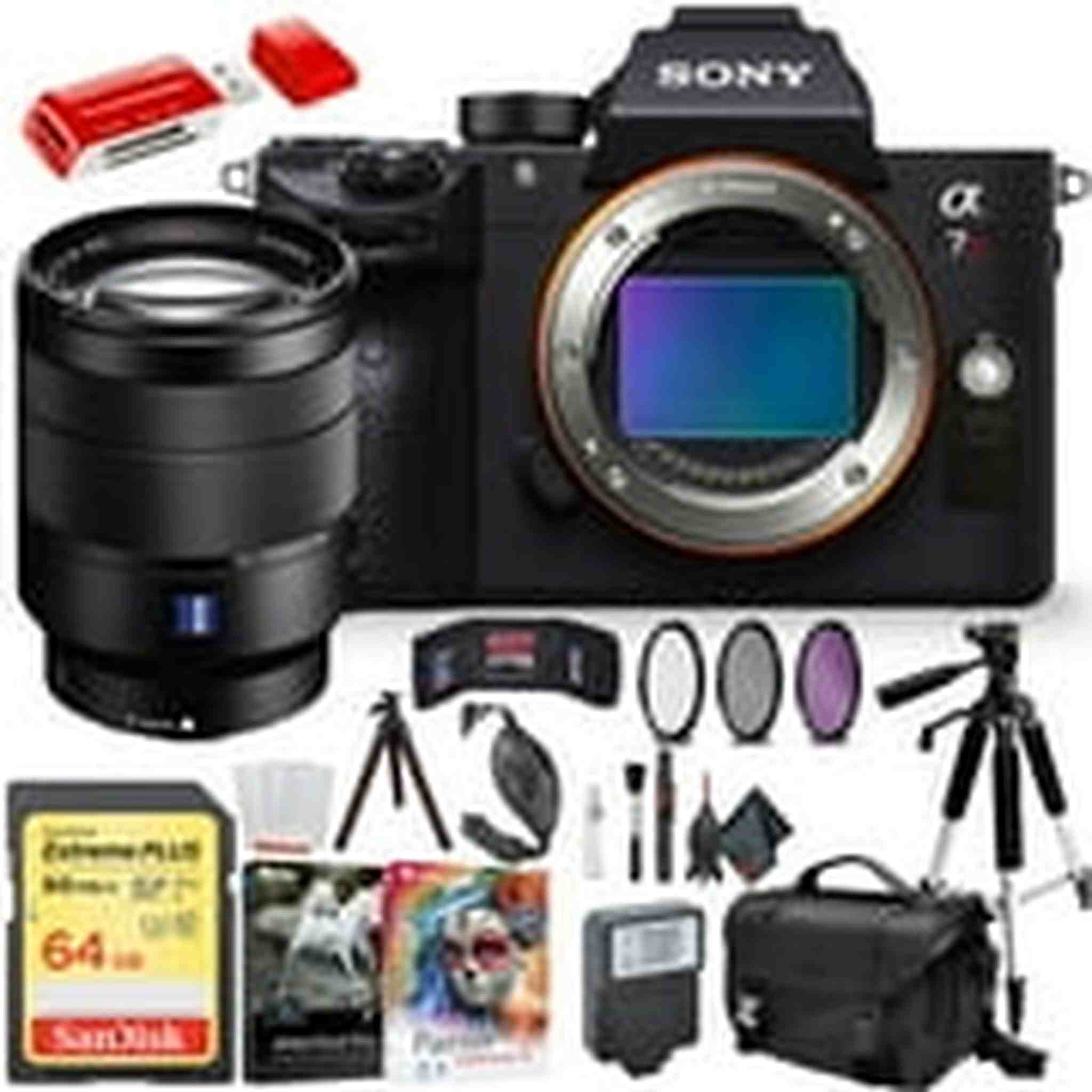 Sony Alpha a7R III Mirrorless Digital Camera Sony 24-70mm Lens and Accessories Combo