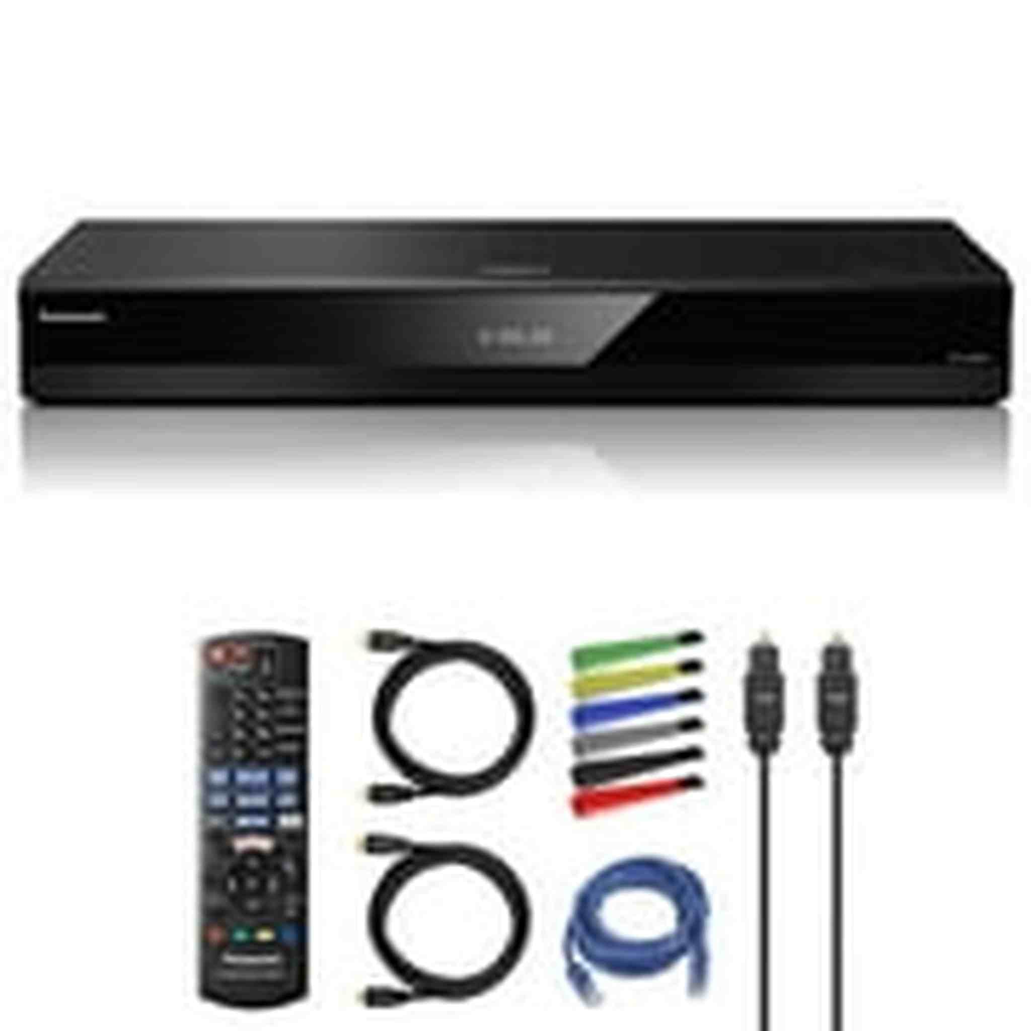 Panasonic DP-UB820-K + Network Cable + Optical Audio Cable + 2 x HDMI Cable + Cable Ties