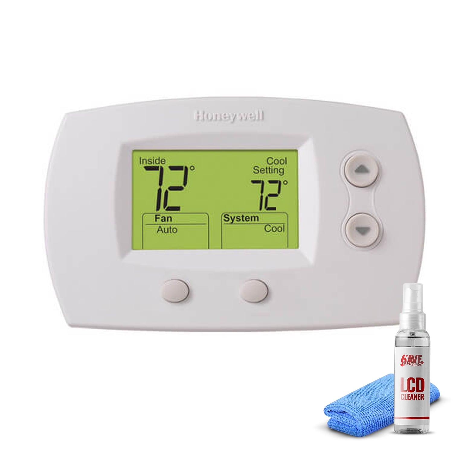 Honeywell TH5220D1029 Focuspro 5000 Non-Programmable Thermostat