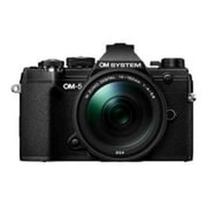OM System OM-5 Black Micro Four Thirds System Camera M.Zuiko Digital ED 12-45mm F4.0 PRO kit Outdoor Camera Weather Sealed Design 5-Axis Image Stabilization 50MP Handheld High Res Shot OM Digital Solutions