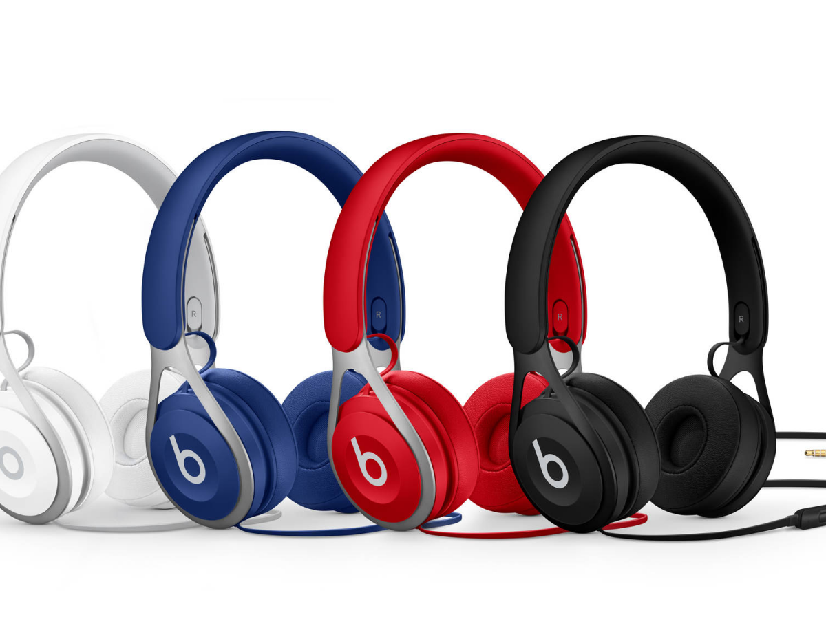 Beats EP Wired On-Ear Headphones - Battery Free for Unlimited Listening, Built in Mic and Controls -