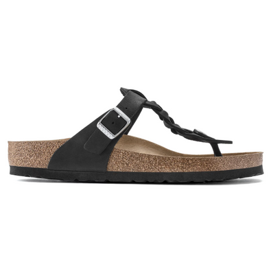 Birkenstock 1021349140 Gizeh Braid Blk Oil LTR R 40