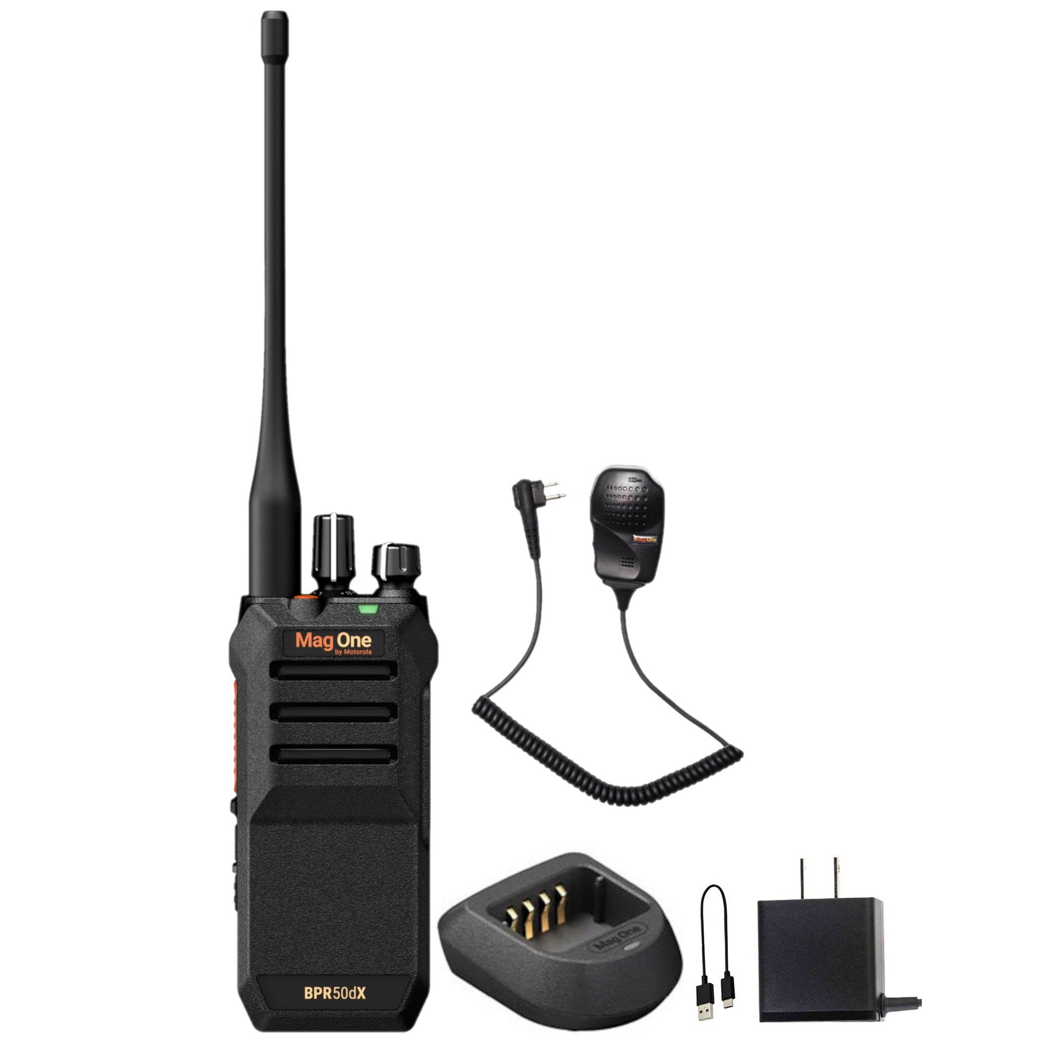 Motorola BPR50dX 64-Channel Two-Way VHF Business Radio BPR50dX-V + Mic Motorola Solutions
