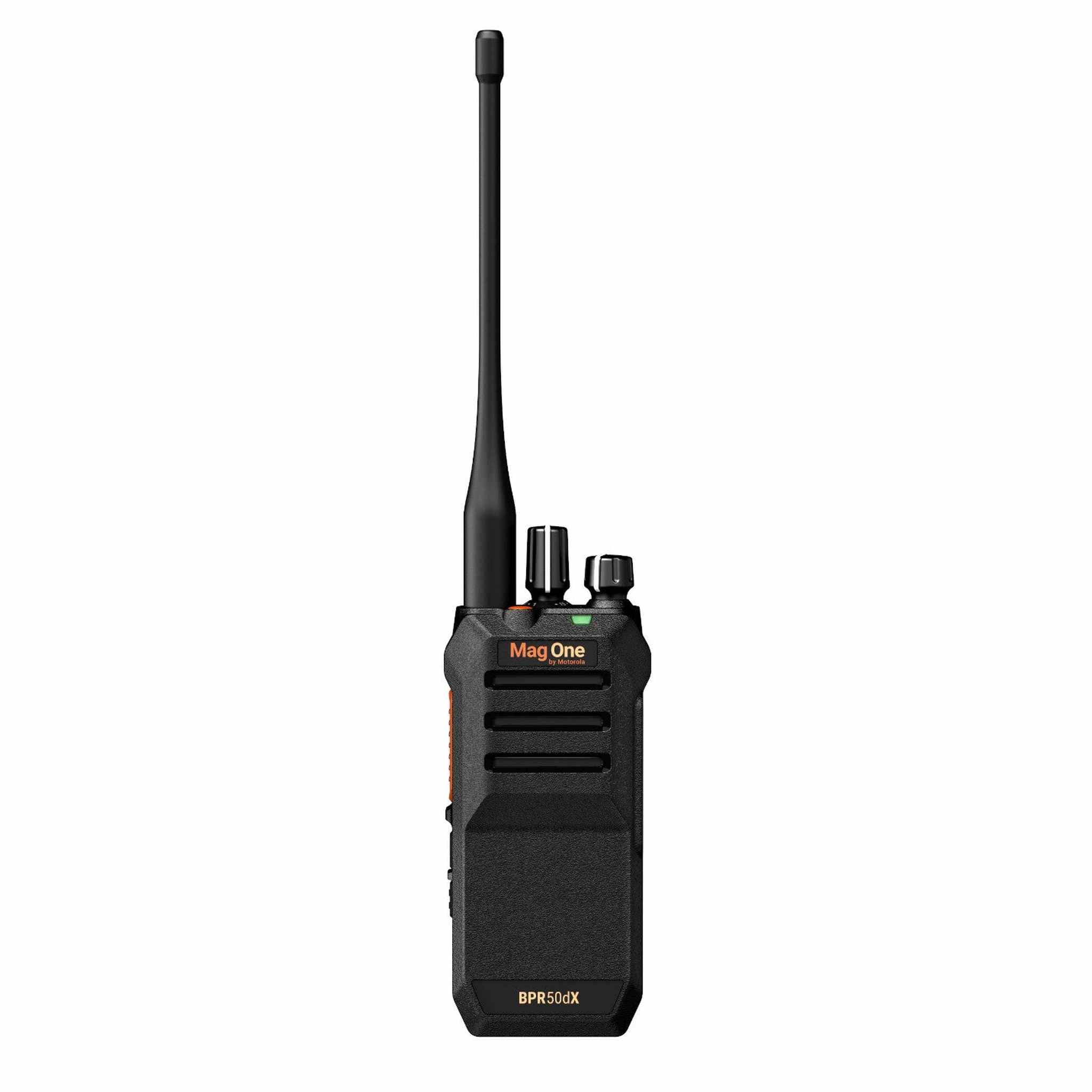 Motorola BPR50dX 64-Channel Two-Way VHF Business Radio BPR50dX-V + Mic Motorola Solutions