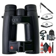 Leica 8x42 Geovid 3200.COM Rangefinder Binocular (40806) + Tripod Adapter + BackPack + More