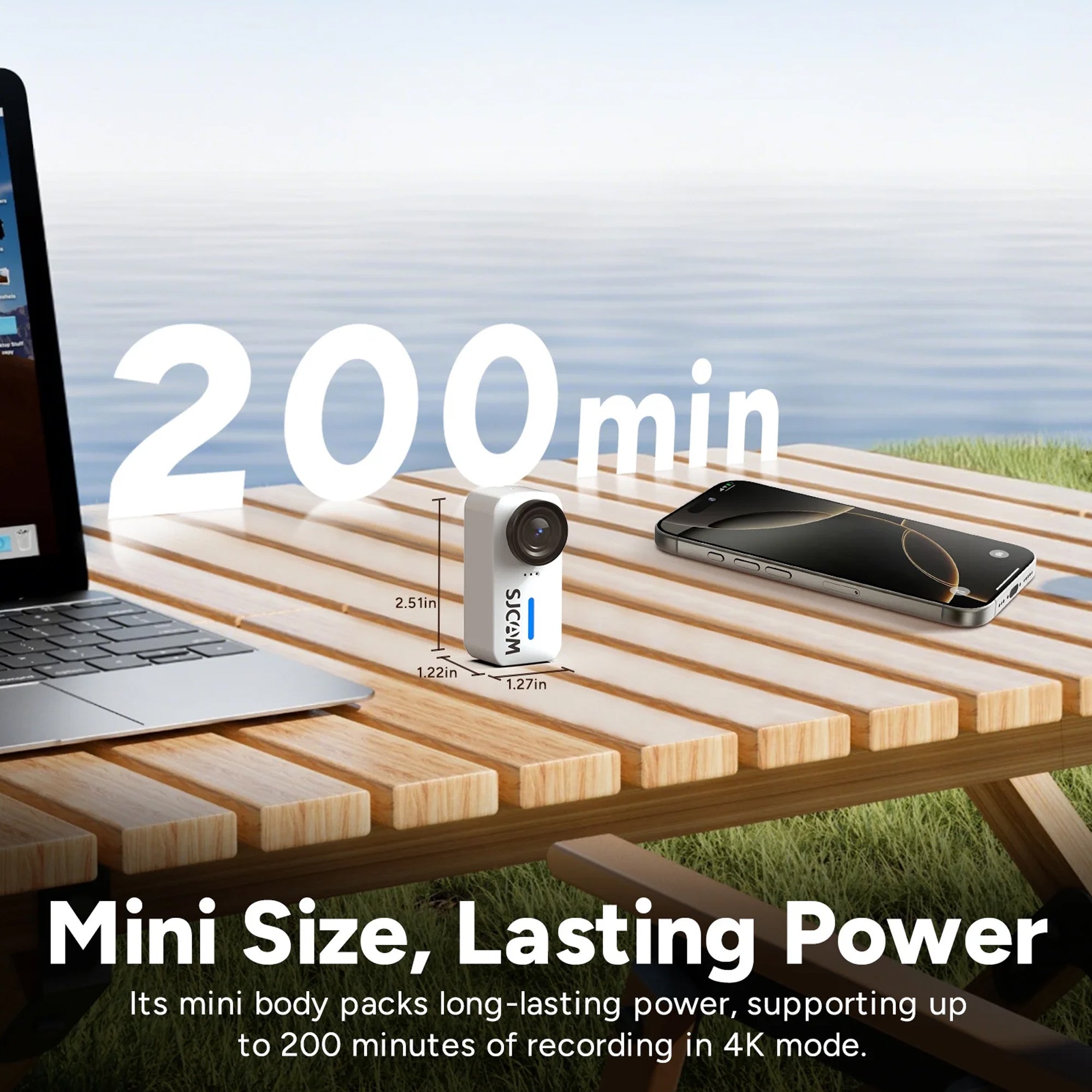 SJCAM C110 Plus Action Camera Bundle