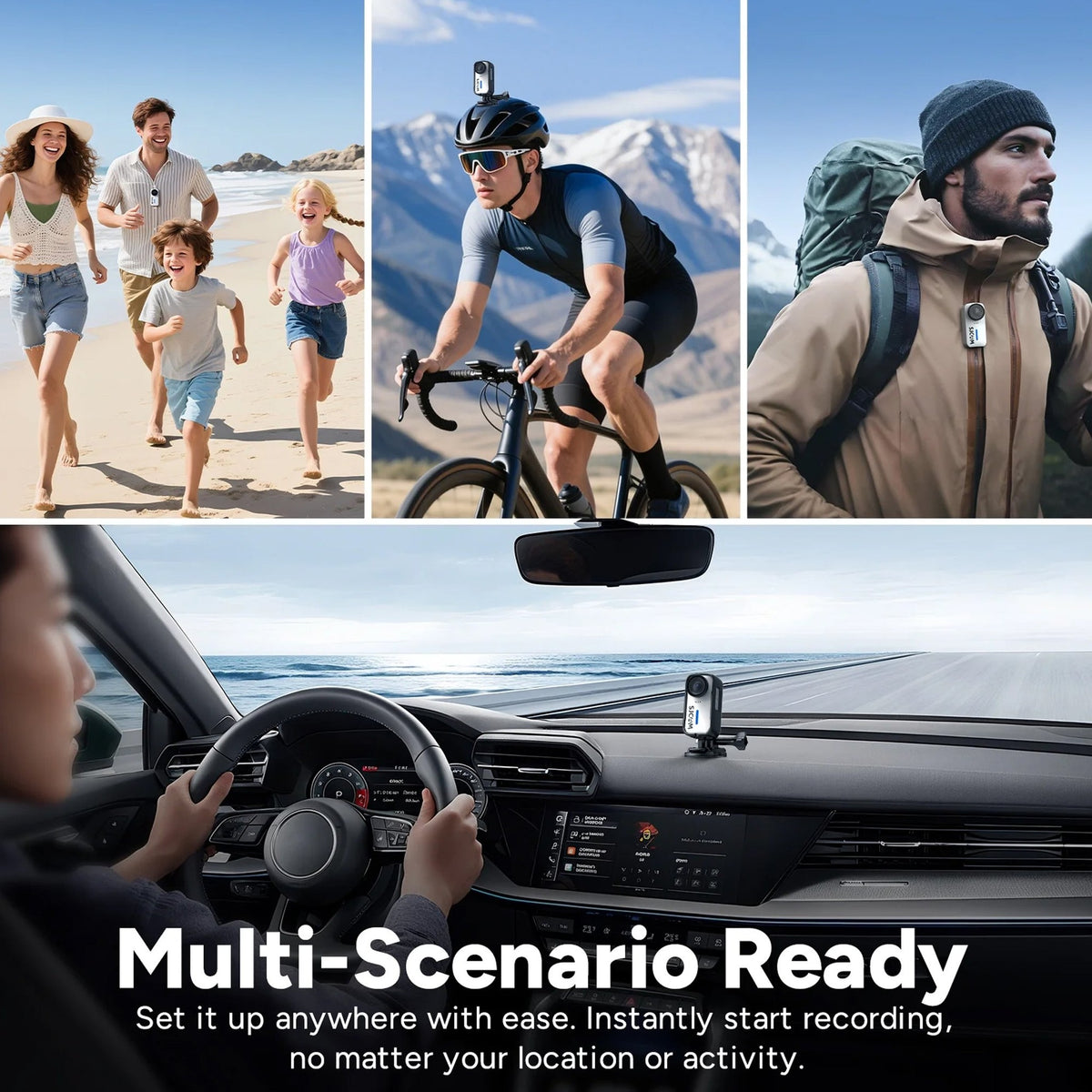 SJCAM C110 Plus Action Camera Bundle