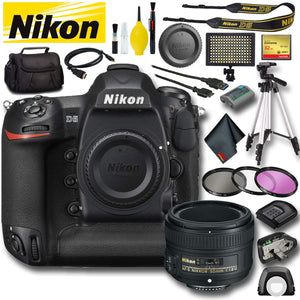 Nikon D5 DSLR Camera Dual CF Slots International Model Pro Bundle