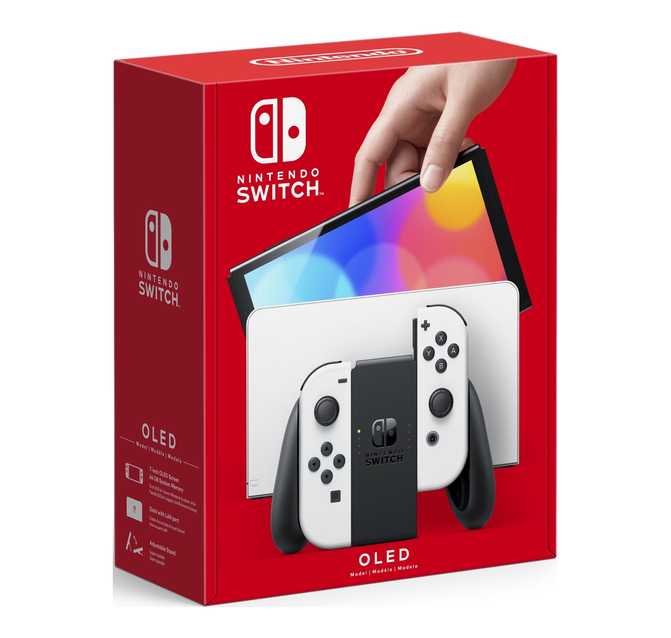 Nintendo Switch - OLED Model w/ White Joy-Con