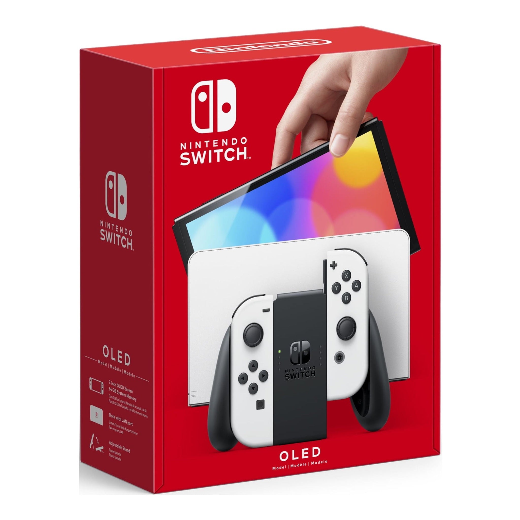 Nintendo Switch - OLED Model w/ White Joy-Con