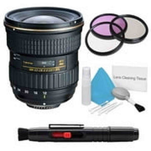 Tokina 12-28mm f/4.0 at-X Pro APS-C Lens for Canon International Model +Deluxe Cleaning Kit + Lens Cleaning Pen Bundle