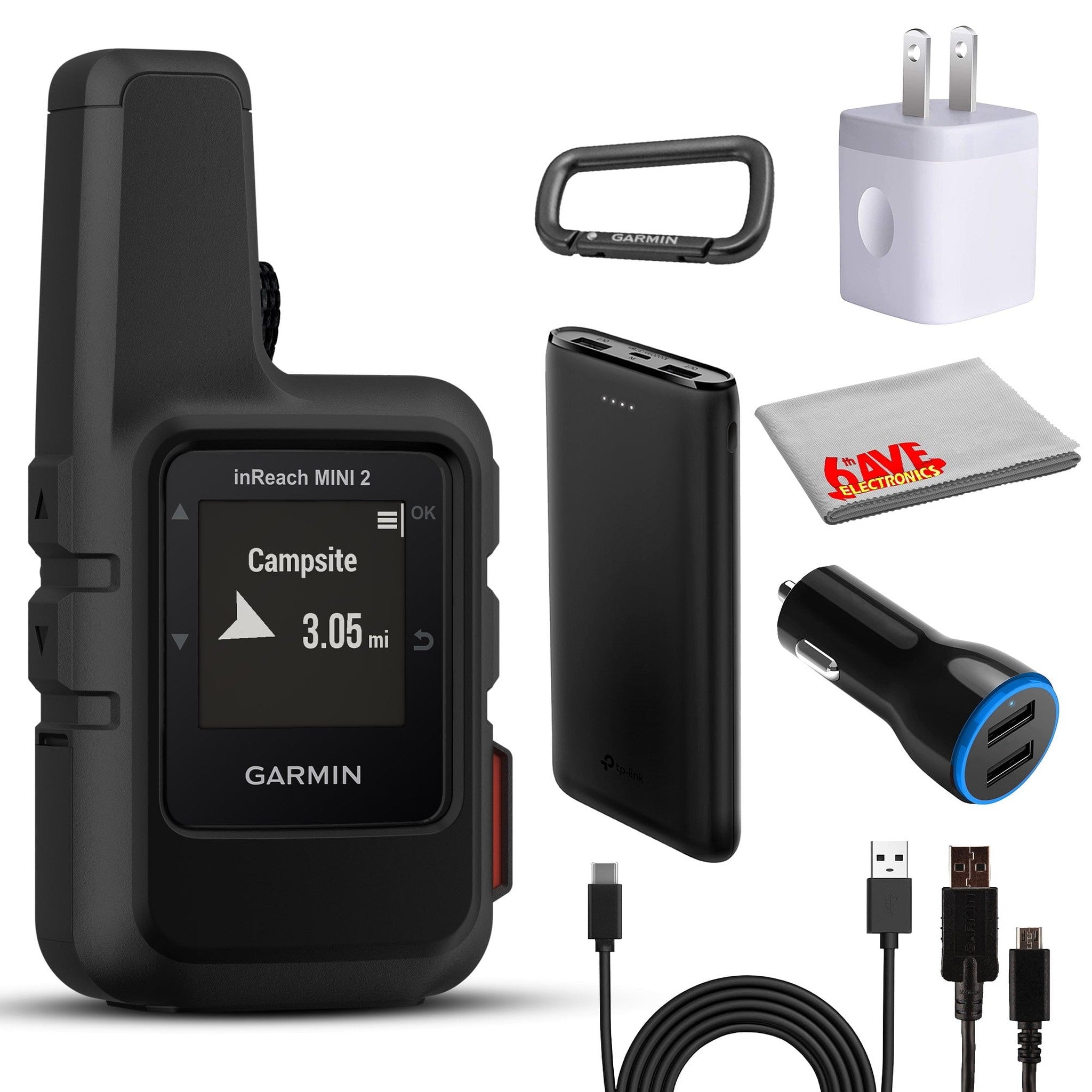 Garmin inReach Mini 2 Satellite Handheld Communicator for Hiking Variation - Garmin