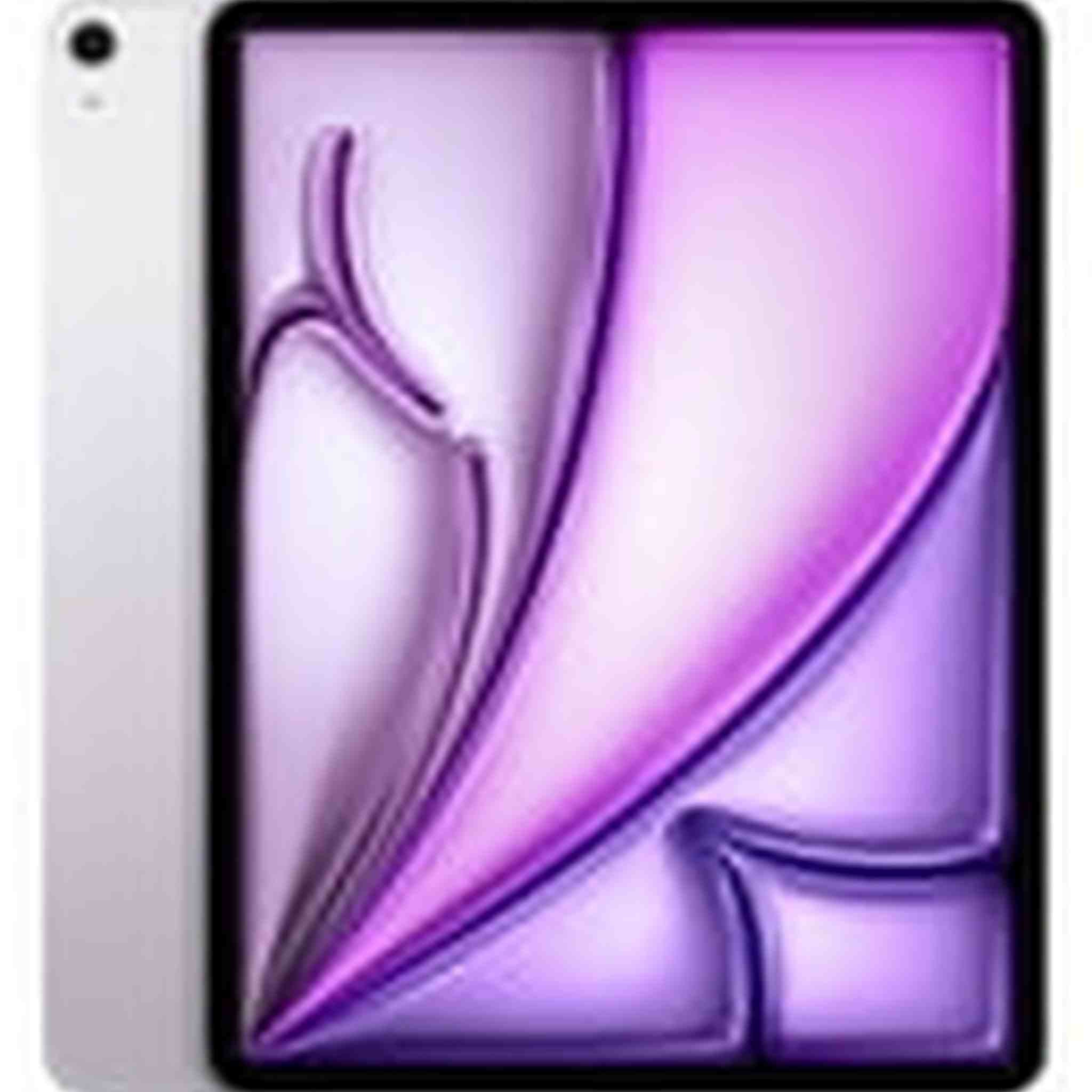 Apple iPad Air 13-inch M2 : Liquid Retina Display, 512GB, Landscape 12MP Front Camera/12MP Back Camera, Wi-Fi 6E + 5G Cellular with eSIM, Touch ID, All-Day Battery Life - Purple Apple