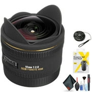 Sigma 10mm F2.8 EX DC HSM Fisheye for Sigma SA Mount + Accessories International Model